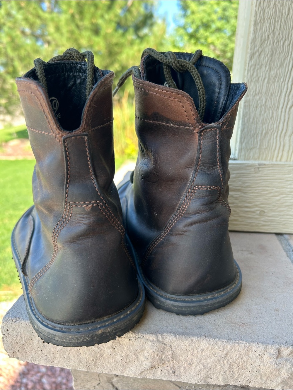 Mens $499 BAREFOOT BRUIN (Made in USA) Leather Zero Drop Minimalist Boot 10 - Picture 4 of 14